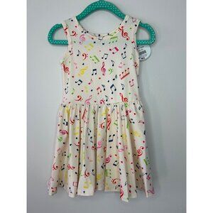 Dotdotsmile Dress Size 12-24 Months Tank Multi Color Music New With Tags